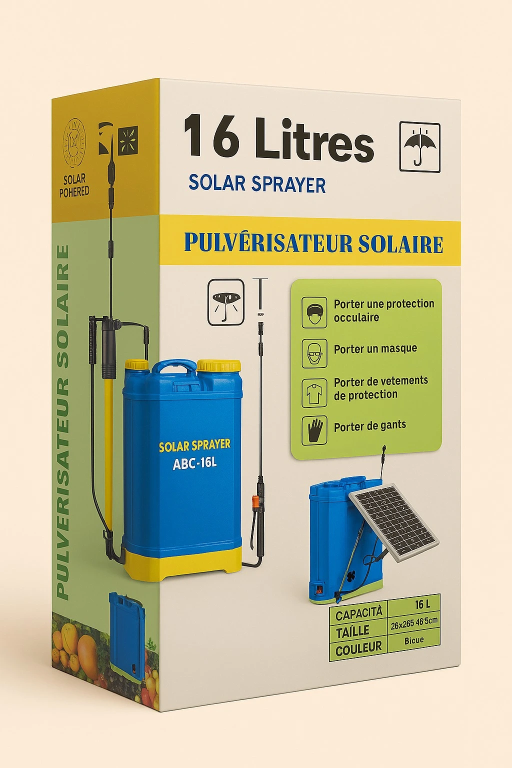 Pulvérisateur solaire